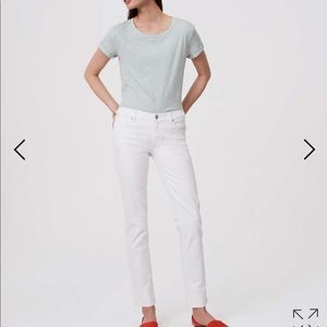Loft white jeans!